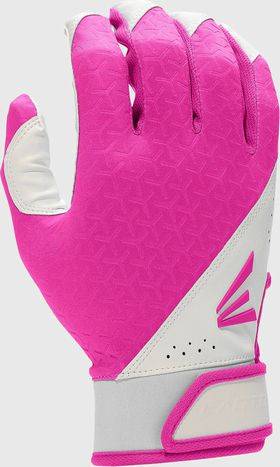 Load image into Gallery viewer, New Easton Fundamental Fastpitch Batting Gloves Pink/White Yth Large
