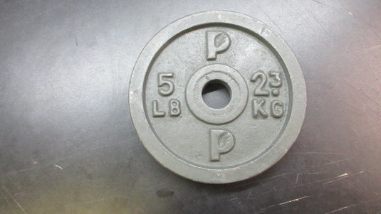 Used Cast Iron 5lb Plate