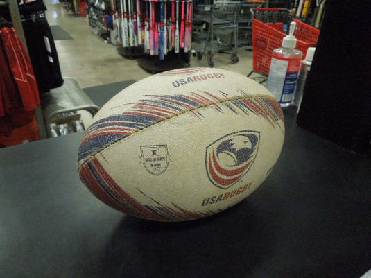 Used Gilbert USA Rugby Supporter Rugby Ball Size 5
