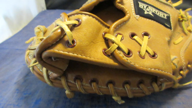 Load image into Gallery viewer, Used Hy Sport 3480 Dual Action Leather Catcher&#39;s Glove / Mitt - RHT
