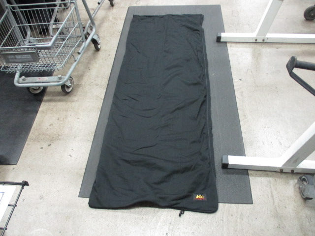 Load image into Gallery viewer, Used REI Black Comfort Sleeping Bag Liner

