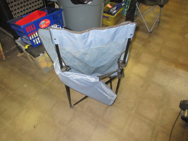 Load image into Gallery viewer, Used Blue Folding Camp Chair With Bag
