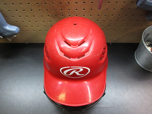 Used Rawlings Coolflo Batting Helmet With Mask - Size 6 1/2 - 7 1/2