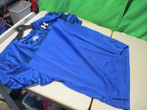 Used Under Armour Youth Medium Royal Blue Football Practice Jersey