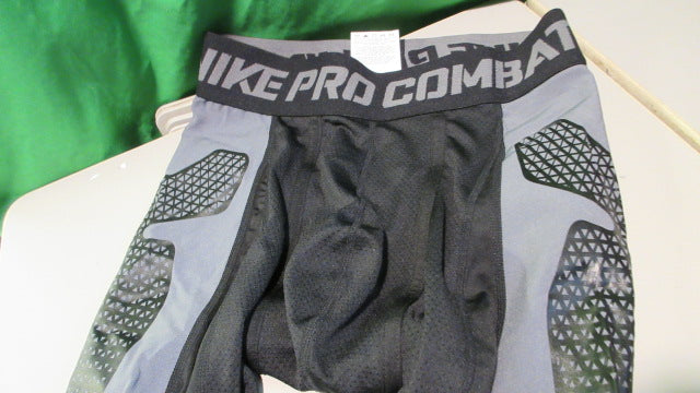 Load image into Gallery viewer, Used Nike Pro Size Adult Small Knee Padded Compression Shorts
