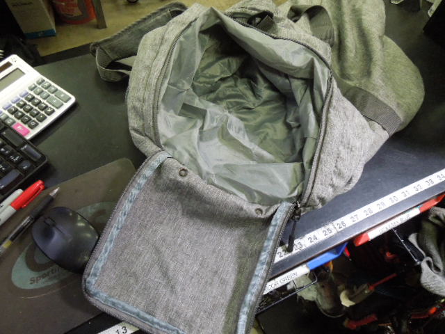 Load image into Gallery viewer, Used Grey Packable Duffle Bag in Heather Grey
