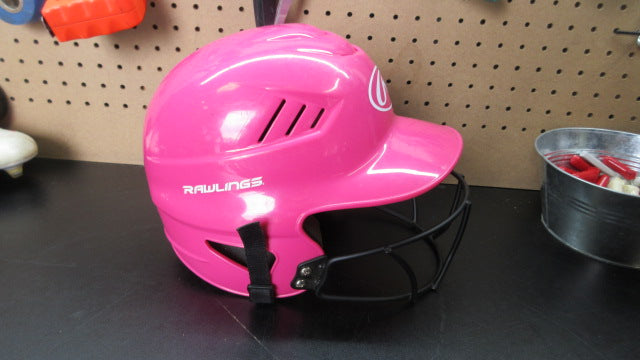 Load image into Gallery viewer, Used Rawlings Batting Helmet W/ Mask - Size 6 1/4" - 6 7/8"
