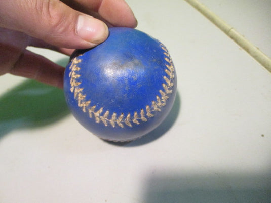 Used Blue Weighted Baseball - 7oz