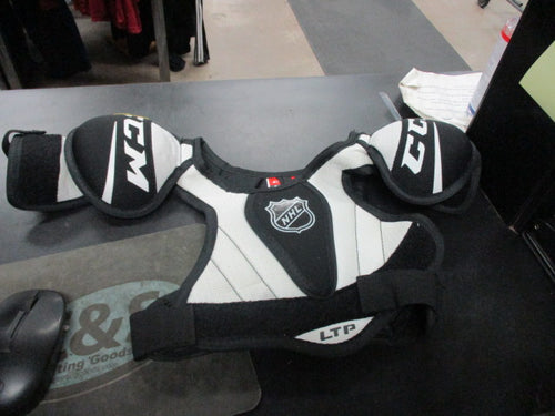 Used CCM LTP NHL Size Youth Medium Hockey Chest Protector
