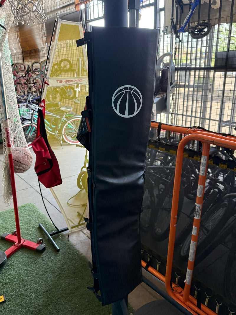 Load image into Gallery viewer, Used Freestanding Basketball Hoop Pole Padded Cover
