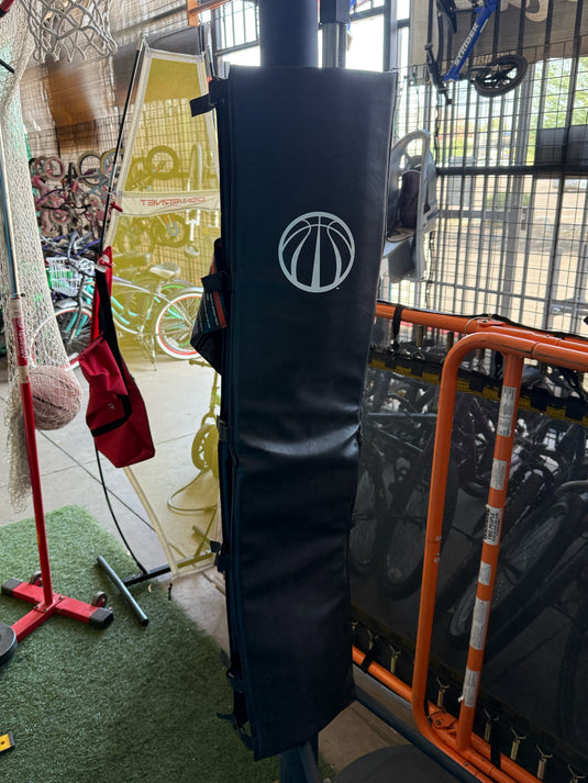 Used Freestanding Basketball Hoop Pole Padded Cover