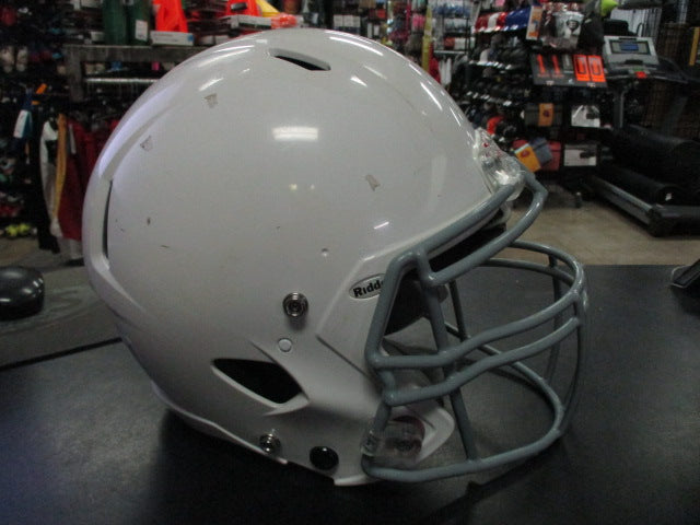 Load image into Gallery viewer, Used Riddell Victor White Football Helmet Size S-M
