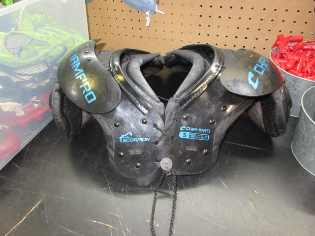 Load image into Gallery viewer, Used Champro Scorpion Football Shoulder Pads - Size Small
