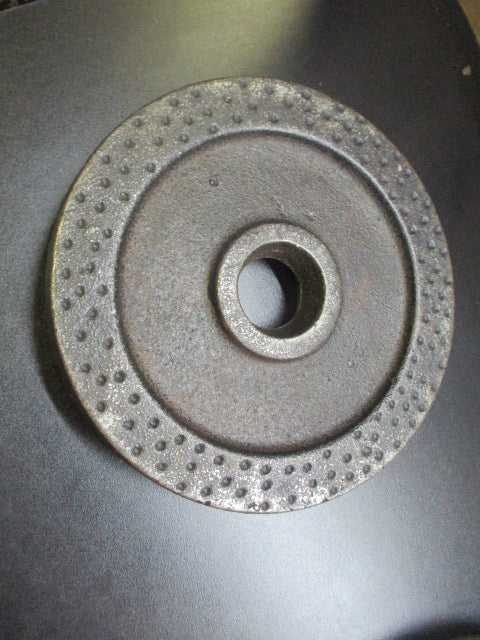 Used Vintage Billard Barbell Dimpled 10lb Standard Weight Plate