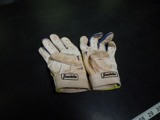 Load image into Gallery viewer, Used Franklin Batting Gloves Size Youth Large
