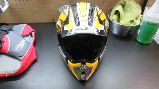 Used HJC Helmets AVS CL-X 4C Fuel Motorcross Helmet - Youth L/XL