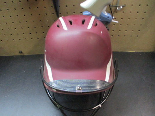 Used Mizuno Prospect Batting Helmet w/ Mask - Size 7 3/8 - 7 7/8