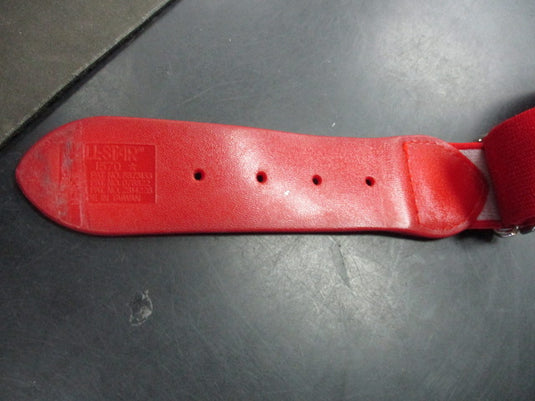 Used All Star Red Adult Baseball Belt