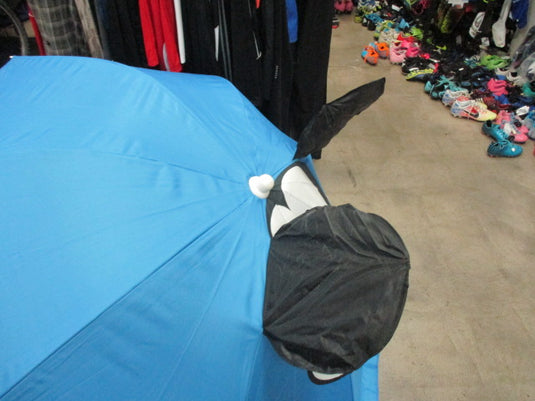 Used Mickey Mouse UMBRELLA With Ground Stake 6 Feet