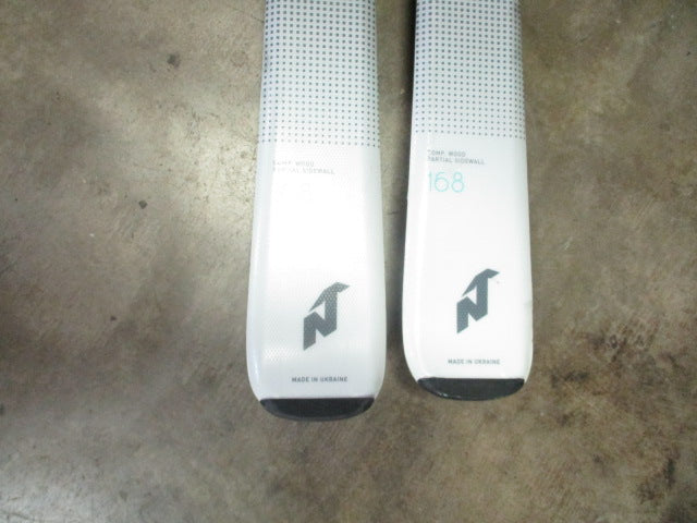 Load image into Gallery viewer, Used Nordica Wild Belle 74 168cm Downhill Skis w/ Marker Bindings
