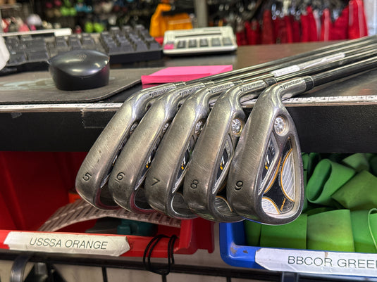 Used TaylorMade R7 Draw Right Hand ICT 5pc Iron Set 5-9i