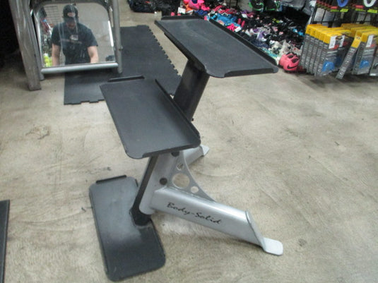 Used Body Solid 3-Tier Kettlbell Rack