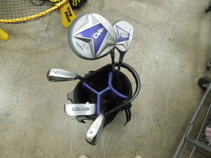 Load image into Gallery viewer, Used U.S. Kids Golf Ultralight - 54s DV3 5pc Jr. Golf Club Set with Bag

