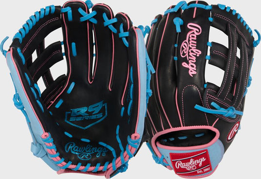 New Rawling R9 Series 12.75" Outfield Glove - RHT