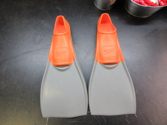 Used Speedo Trialon Rubber Swim Fins - Size XXS 1-3