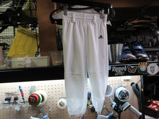Used Adidas Elastic Bottom Baseball Pants - Size XS