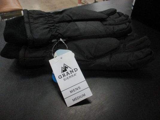 New Grand Sierra Tusser Snow Gloves Black Size XL