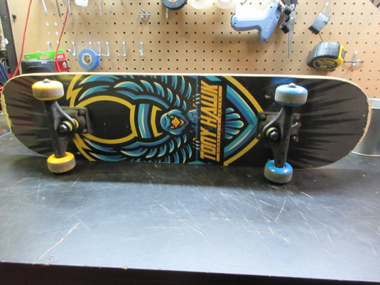 Used Tony Hawk 31" Popsicle Badge Hawk Complete Skateboard