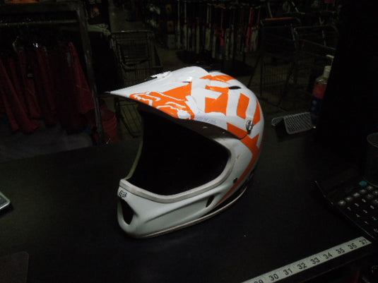 Used Fox Racing Rampage Full Face Moto Helmet Size M 57-58cm