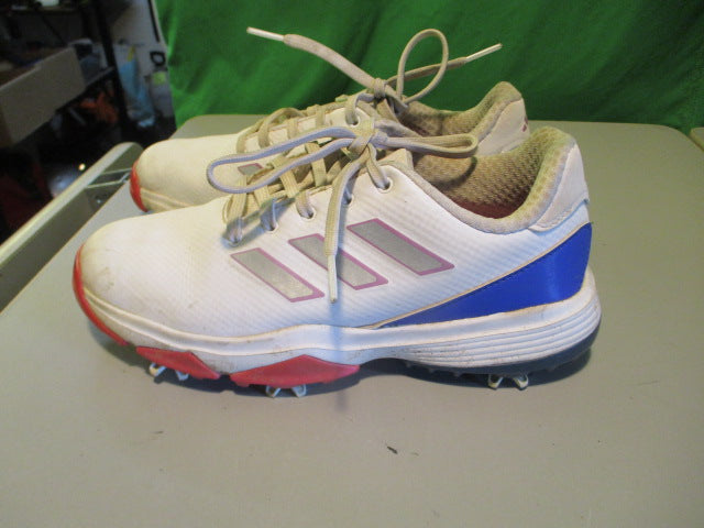 Load image into Gallery viewer, Used Adidas Unisex-Child Jr Zg23 Size 4 Golf Shoes
