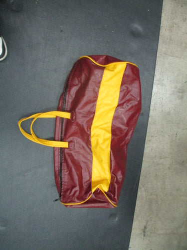 Used Burgundy Duffle Bag