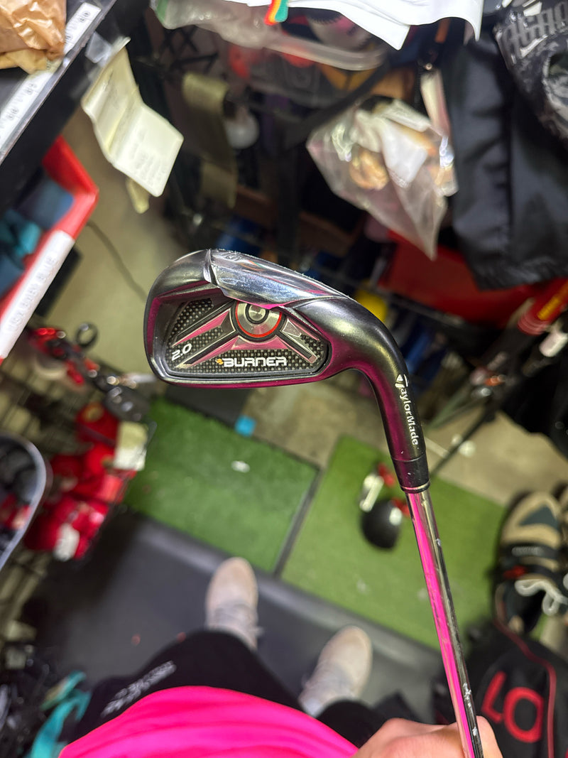 Load image into Gallery viewer, Used TaylorMade Burner 2.0 7 pc Right Hand Iron Set 5-9i and Pw, Aw
