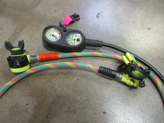 Used USA Divers Mira Dual Stage Regulator Hoses