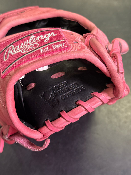 Lightly Used Rawlings HOH R2G PROR205-30P Tonal Pink Camo 11.75" LHT