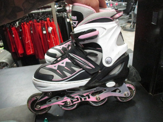 Used 2PM Sports Adjustable Size 3Y - 6Y Light UP Inline Roller Skates