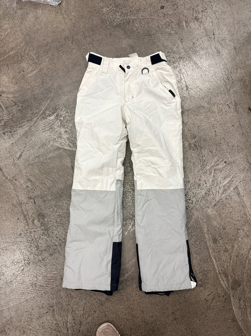 Load image into Gallery viewer, Used Amazon Essentials White Snow Pants Size Small
