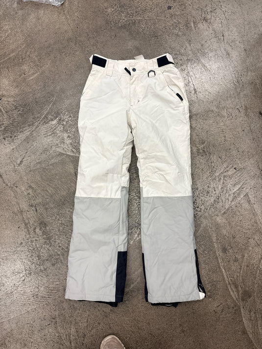 Used Amazon Essentials White Snow Pants Size Small