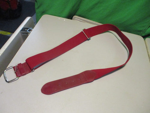Used All Star Maroon Adult Baseball Belt