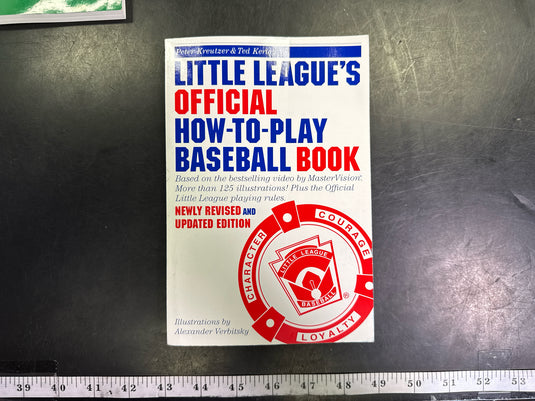 Used Little League's Official How to Play Baseball Rule Book