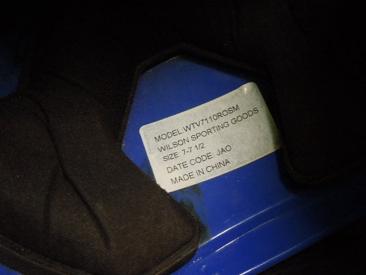 Used Evoshield XVT Batting Helmet in Royal Blue