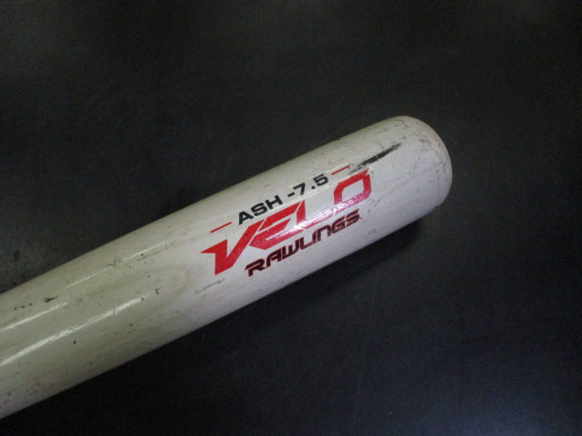 Load image into Gallery viewer, Used Rawlings Velo Youth Ash 7.5 Wood Baseball Bat 31 in 23.5 oz
