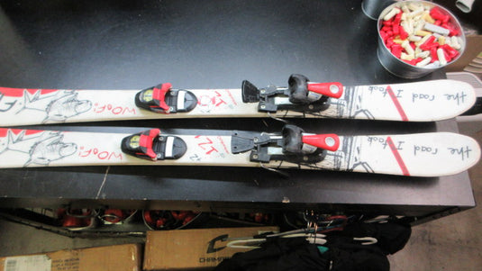 Used Salomon Teneighty Thruster Skis 2007 121cm