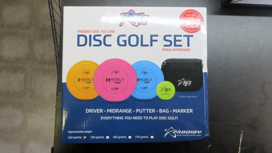 New Prodigy Ace Line Disc Golf Set