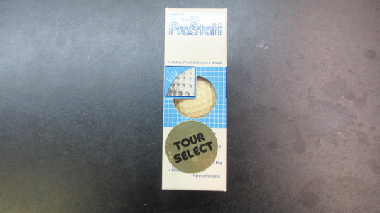 Vintage Wilson ProStaff Tour Select Golf Balls Set Of 3