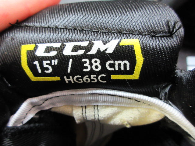 Load image into Gallery viewer, Used CCM Jr Coyotes Hockey Gloves - 15"
