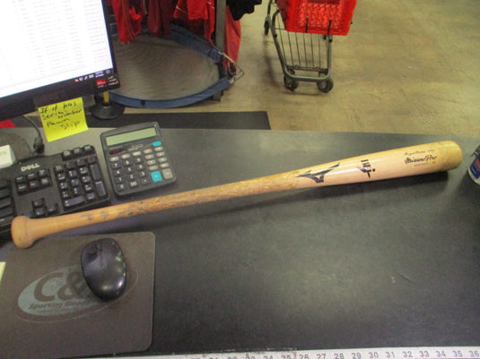 Used Mizuno Pro Major Quality Hard Maple Wood Bat 33 in 30 oz -3